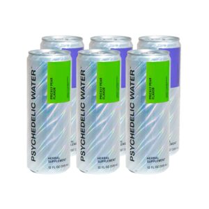 Psychedelic Water Favorites Pack | 3 cans of Blackberry + Yuzu & 3 cans of Prickly Pear