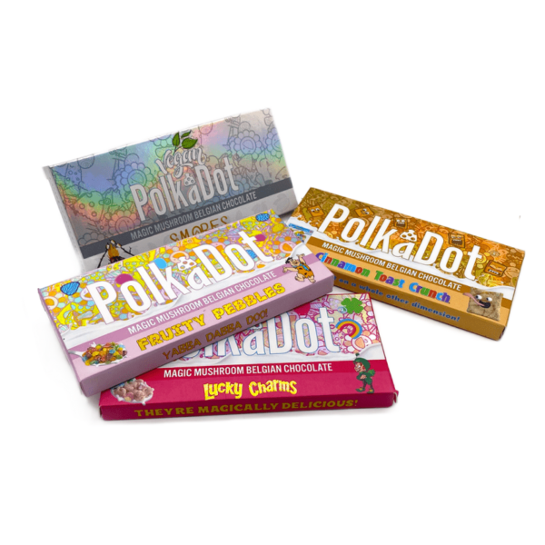 Polkadot Chocolate Bars | All Flavors